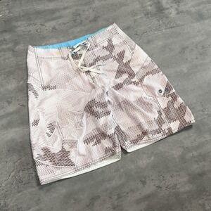 Y2K 00's DC Shoes Baggy Relax Fit Wide Legged Checkered Plaid Board Short's